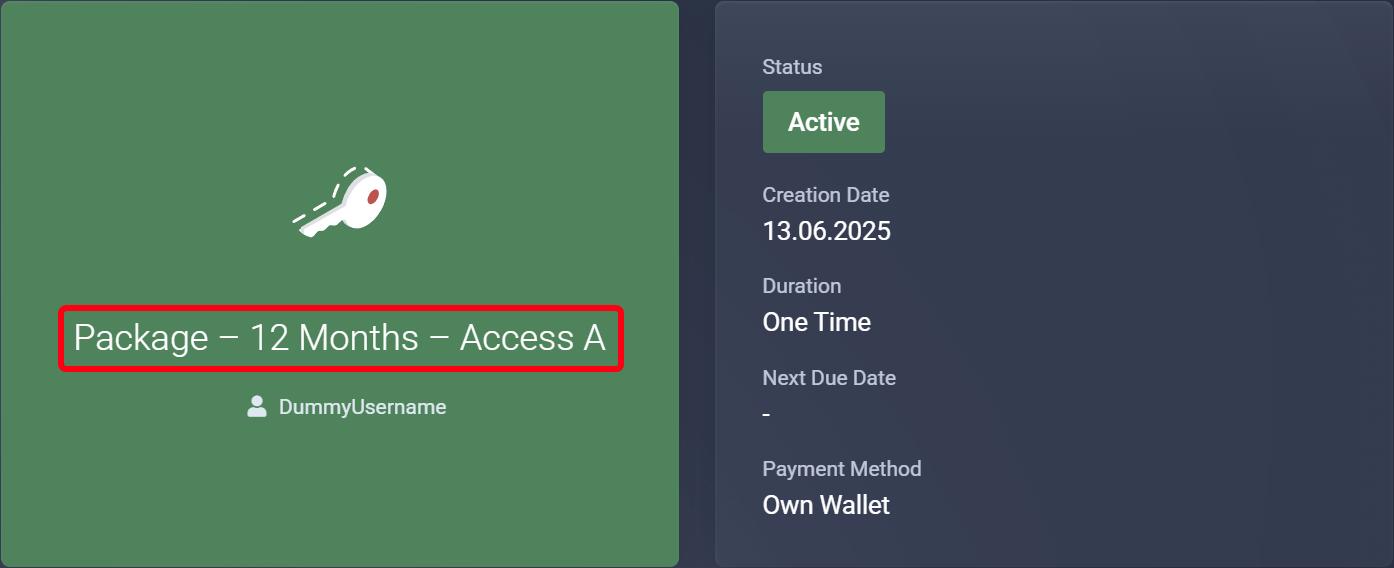 Package access