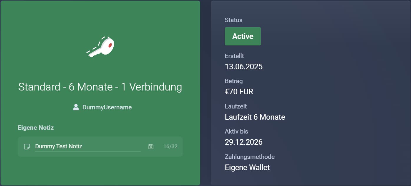 Zugang Notizen 1